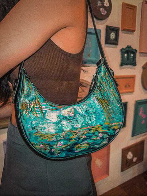 2-Hr Bag Painting - Leather Paint - Picking colors and patterns with real guidance like Adeline’s tips