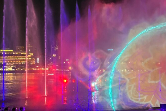 2 Pax Bundle Singapore River Cruise and Stunning Light Shows - Spectra at Marina Bay Sands: the show that usually steals the night