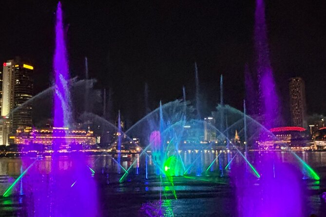 2 Pax Bundle Singapore River Cruise and Stunning Light Shows - Price and what you get for $72.64 per person