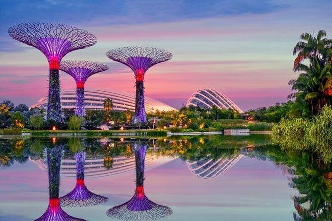 Gardens by the Bay E - Ticket with Flower Dome +CF Singapore - Cloud Forest: the indoor waterfall climb vibe, with Jurassic World