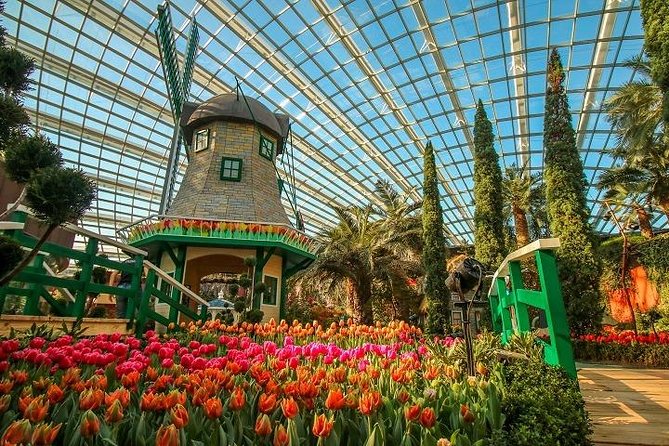 Gardens By The Bay E-Tickets - Flower Dome: greenhouse design that makes Singapore heat feel optional