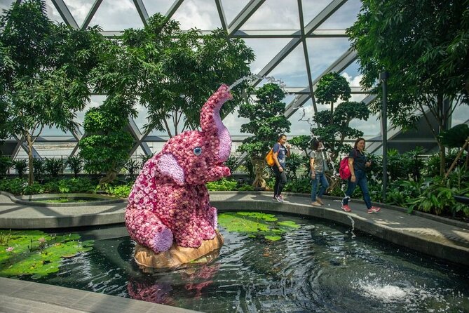 Jewel Changi Airport: Hedge Maze and Canopy Park Ticket - Canopy Park: indoor garden fun, mist, slides, and Waterfall Vortex views