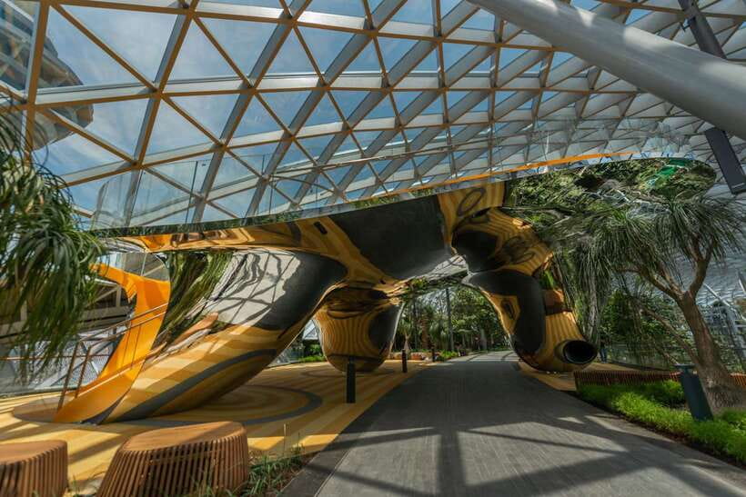 Jewel Changi Airport: Mirror Maze and Canopy Park Ticket - Canopy Park time: Discovery Slides, Foggy Bowls, and easy kid energy