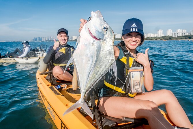 Kayak Fishing in Singapore, Sentosa, East Coast: Day, Sunset & Night Adventures - Hobie Pedal Power, Fishing Gear, and Real Safety Basics