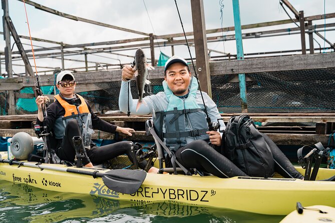 Kayak Fishing Tour in Singapore, Pasir Ris and Pulau Ubin Kelongs - Catch handling: stringers, iceboxes, and taking fish home