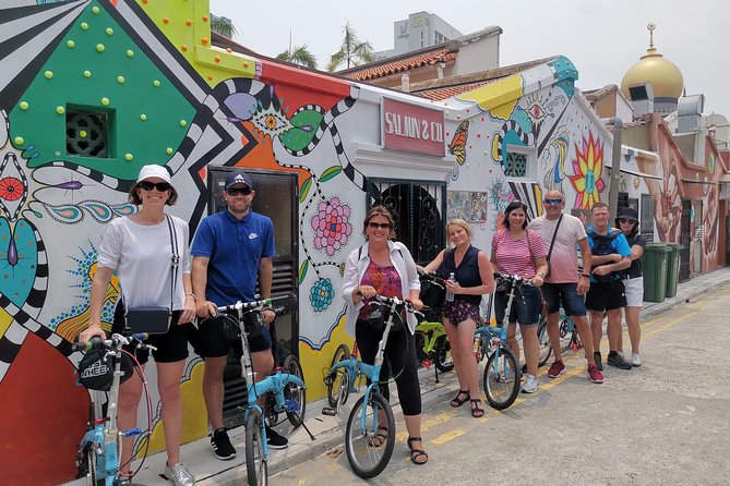 Lion City Bike Tour of Singapore - Getting started at 20 Republic Ave and the rhythm of the 9:00 am ride