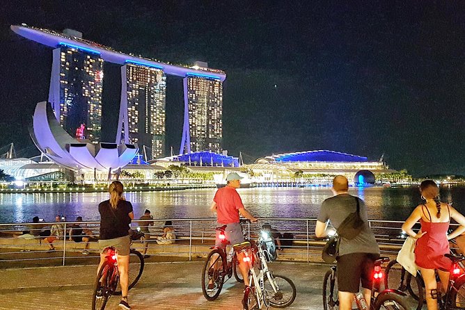 Marina Bay Night Cycling Tour - Pedaling Through Kallang Riverside Park and Real City Life
