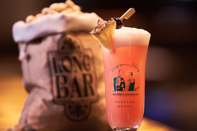 Nightout at Colonial Charms of the City - Stop 3: Long Bar at Raffles Hotel for the Singapore Sling Moment