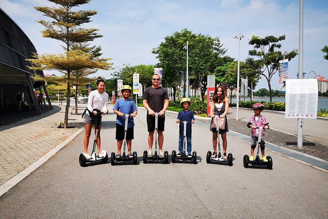 O-Ride Singapore Marina Bay Sands Mini Segway Tour - Second stop energy: the Indoor Stadium area