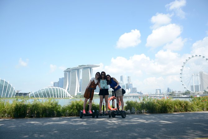 O-Ride Singapore Marina Bay Sands Mini Segway Tour - Starting at the Sports Hub: National Stadium viewpoints first