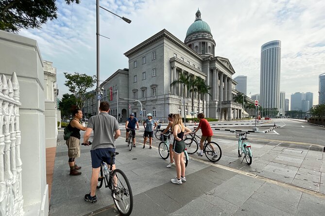 Past And Present Singapore Bike Tour - Meet at Esplanade Mall, Get Fitted, Then Ride