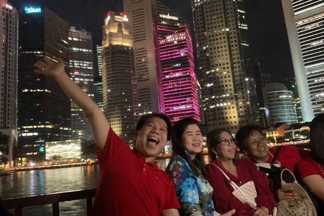 Private Tour Singapore Nighttime sightseeing + River Cruise(Max6) - A 3.5-Hour Night Plan That Hits the Big Sights