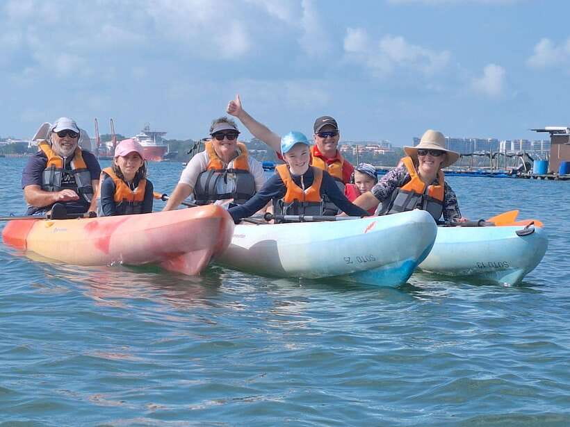 Round Ketam Kayaking at Pulau Ubin - The Route: From Pulau Ubin Coast to Ketam Island