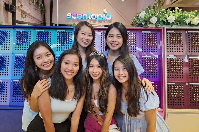 Scentopia Orchid Perfume Making (100ml) at Sentosa, Singapore - Touch-less Perfume Bar and Augmented Reality Extras