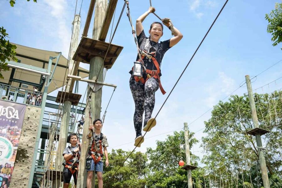 Sentosa Island: Ticket to Mega Adventure Park - Price and value: is $15 a fair deal for four thrill activities?