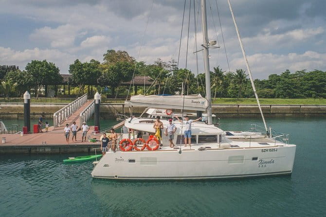 Singapore - Albatross Speedboat Adventures Cruising in Sentosa - Lazarus Island and St John’s: best-kept nature plus quarantine-era gravity