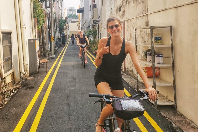 Singapore Bike and Bites Food Tour - Getting started: the 2pm meet-up and the ride comfort level
