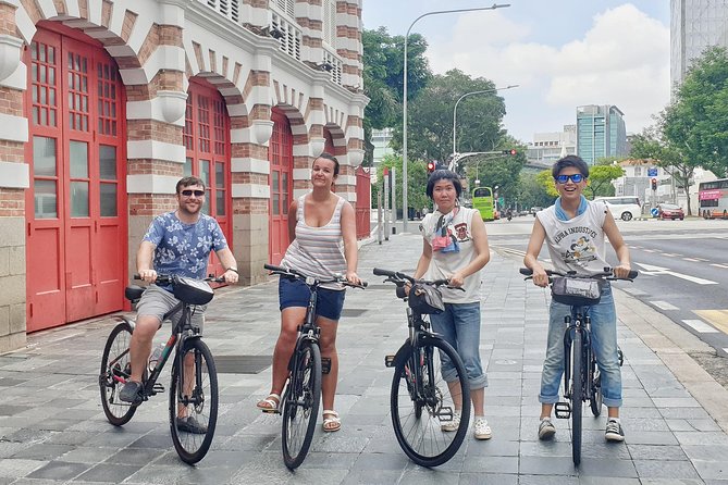Singapore Bike and Bites Food Tour - Chinatown stop: history in motion plus your first bite