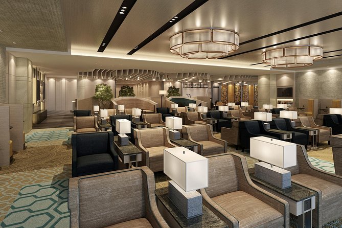 Singapore Changi Airport Plaza Premium Lounge at Terminal 1 - Optional Extras: Rest Suites, Meeting Rooms, and Massage