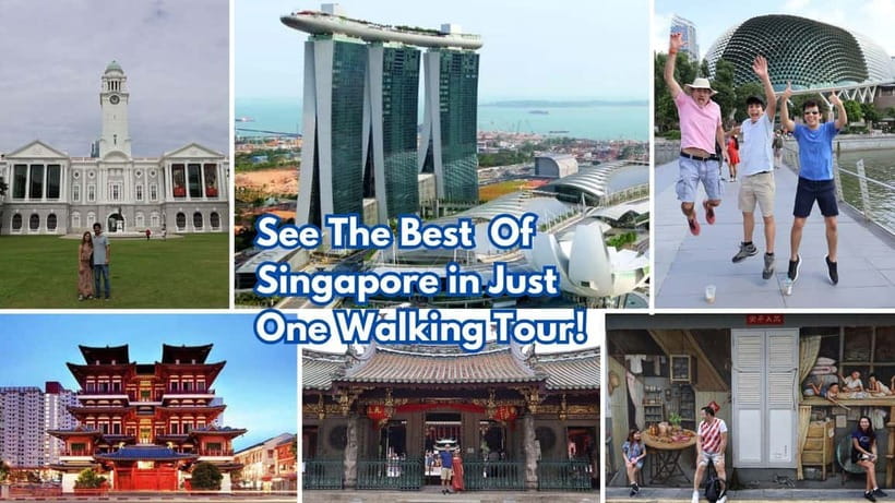 Singapore: Chinatown, Civic District, Marina Bay Walk Tour - Civic District Photo Stops: Parliament House, Victoria Theatre, and More