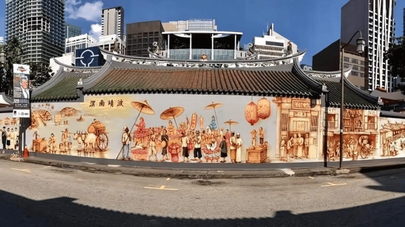 Singapore: Chinatown Hidden Treasure Walking Tour with Snack - Alley walks and murals by Yip Yew Chong