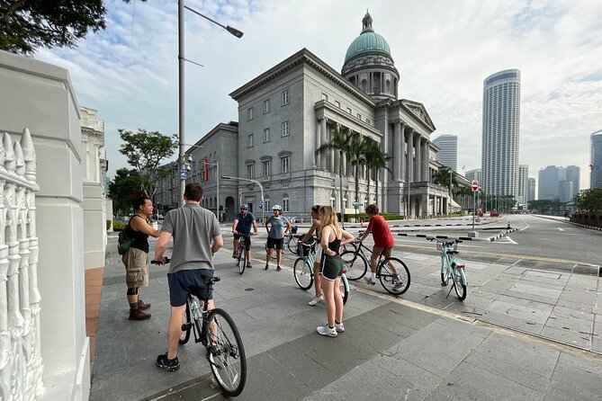 Singapore City Bike Tour - Meeting point and timing, what 2:00 pm means in real life