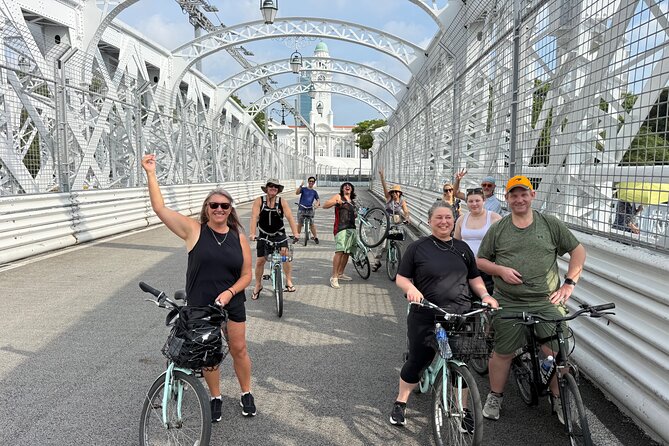 Singapore City Bike Tour - Raffles Hotel and the stories behind colonial landmarks