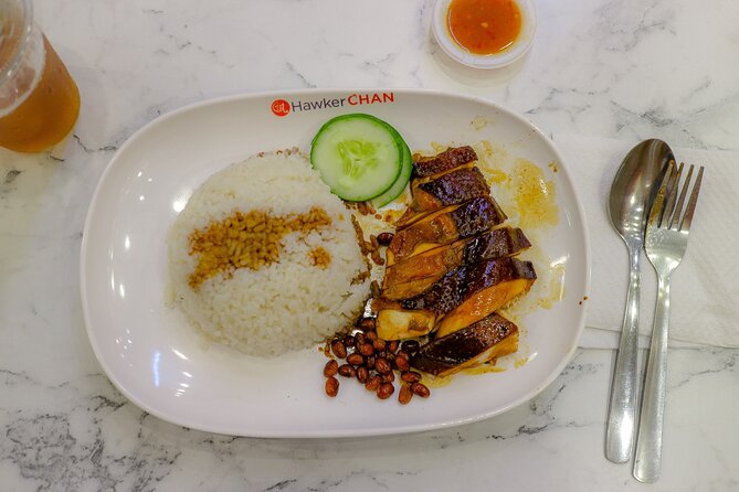Singapore Foodie Experience Guided Tour with 5 dishes Tasting - Pagoda Street and Charcoal Bakkwa: Sweet Meat, Slow Grilled