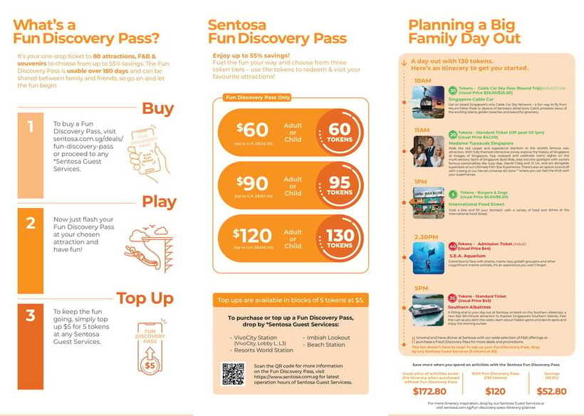 Singapore: Fun Discovery Pass Sentosa - Redemption rules, closures, and the small headaches to plan around