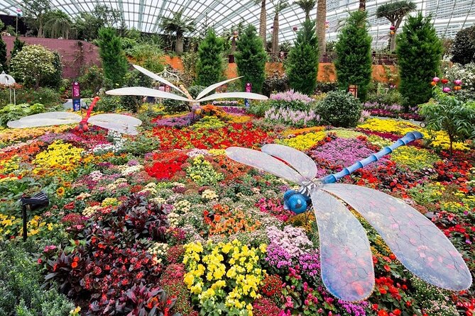 Singapore Gardens by the Bay & Jurassic World with Hotel Pick up - Stop 3: Gardens by the Bay time near Satay by the Bay