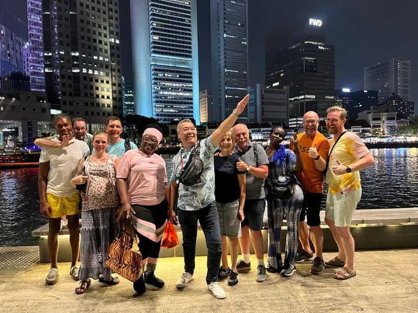 Singapore: Guided Street Food Tour at Night - Food reality check: fixed tastings, no swaps for dietary needs
