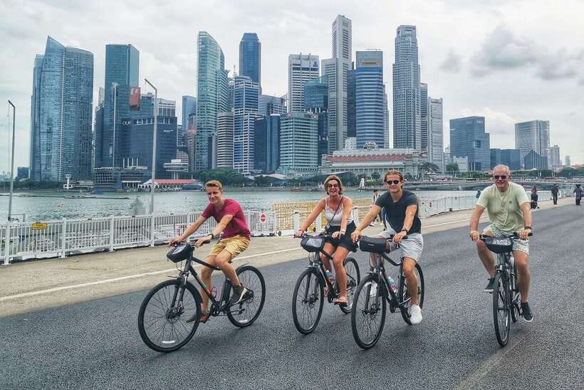 Singapore: Historical Half-Day Bike Tour - Meeting up at 462 Crawford Lane, then rolling like locals