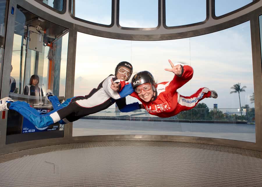 Singapore: I-Fly Indoor E-Ticket for 2 Skydives - Your 2 flight sessions in a 56.5 ft tunnel: how the “second run” helps