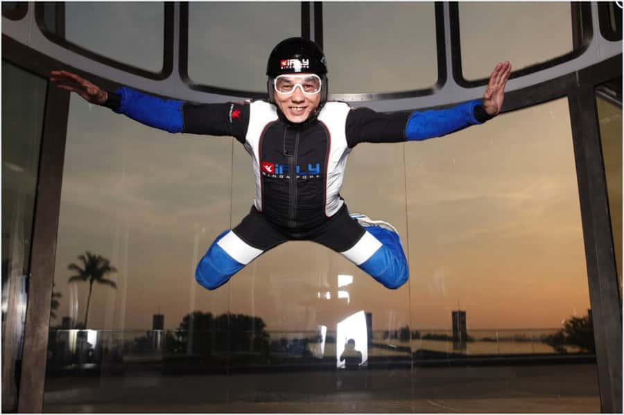 Singapore: I-Fly Indoor E-Ticket for 2 Skydives - Certified instruction and safety rules you must respect