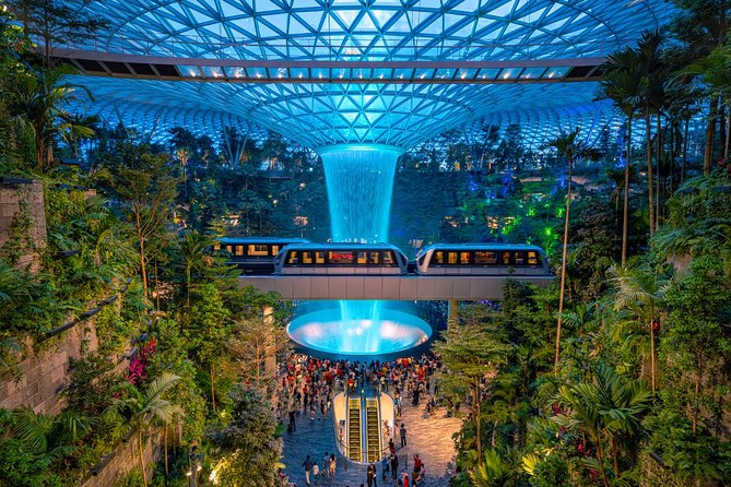 Singapore: Jewel Changi Airport - The waterfall, glass dome, and the view that keeps pulling you back