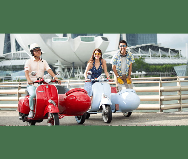 Singapore: Kampong Glam & Civic District Vespa Sidecar Ride - Organization, Guide Style, and Photo Spot Expertise
