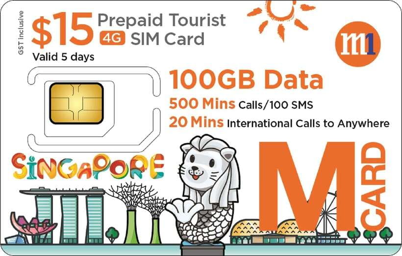 Singapore: M1 Tourist SIM Simcard - Key things I’d plan around