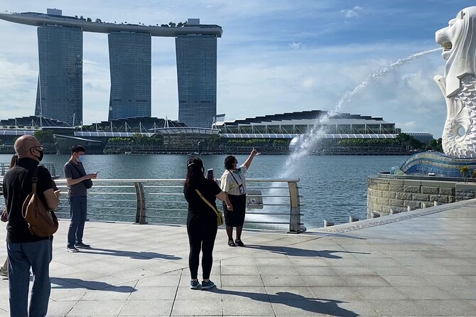 Singapore Morning City Tour - Merlion Park and Marina Bay: the quick skyline moment