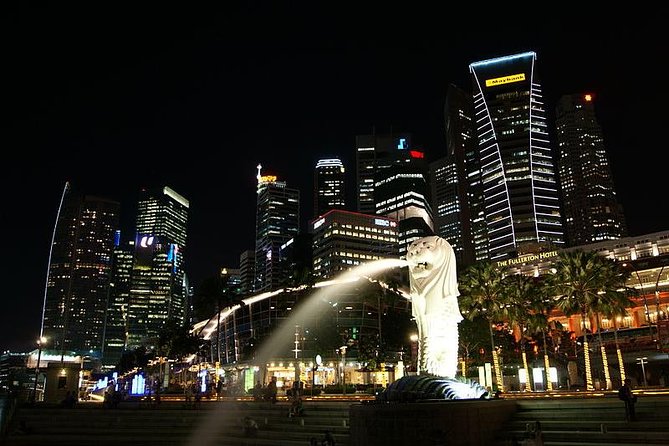 Singapore Nightlife: Street Food, Night Views and Drinks - Cavenagh Bridge at night: short stop, strong story