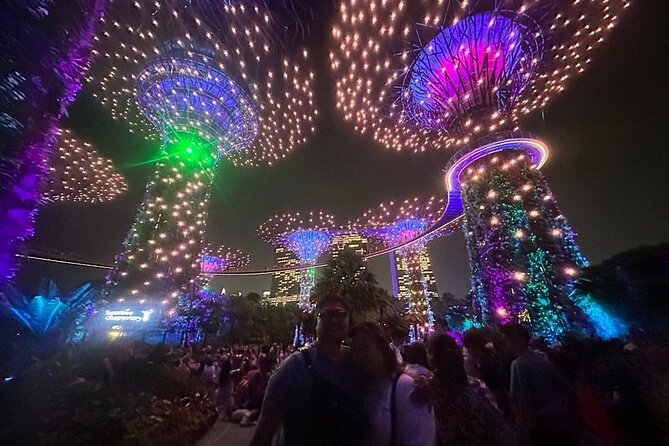 Singapore River Cruise and 2 Must-see Water Light Shows - Gardens by the Bay and Garden Rhapsody at Supertree Grove