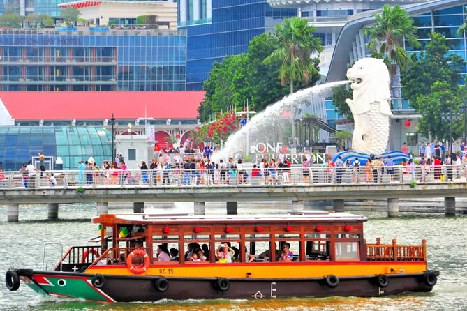 Singapore River Cruise E-Ticket - Marina Bay Sands from the River: Big Modern Singapore Energy