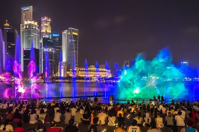 Singapore River Cruise, Light Shows and Twilight Tour - Gardens by the Bay’s Garden Rhapsody at Supertree Grove