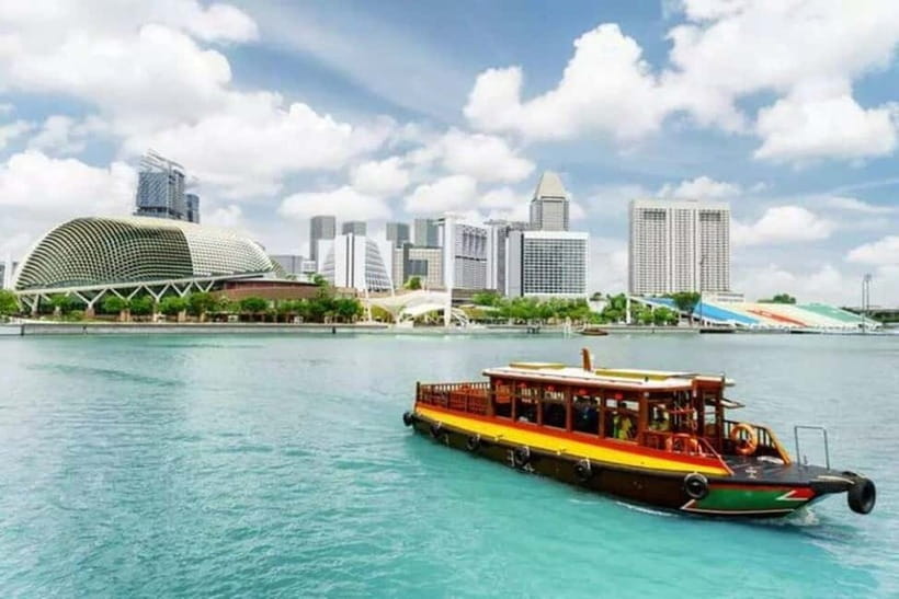 Singapore River Cruise, Spectra & Garden Rhapsody Light Show - Merlion Park Photo Stop: Quick, Iconic, and Worth It
