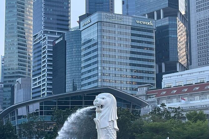 Singapore River Cruise Tour with E-Tickets - Esplanade and Marina Bay Sands, seeing the modern edges properly
