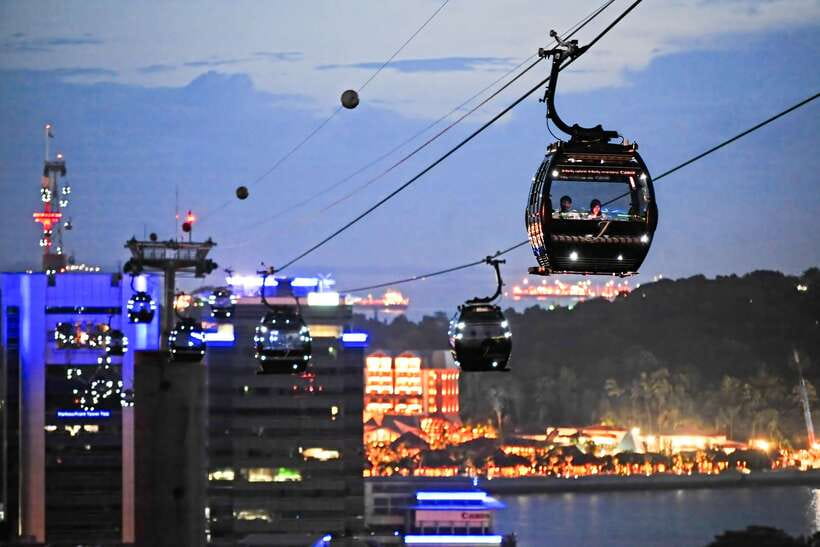Singapore: Sentosa Cable Car Sky Pass - The Sentosa Line stops that actually help you plan your day