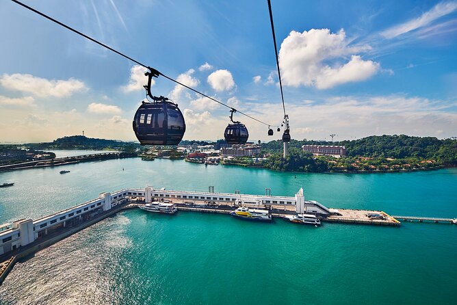 Singapore: Sentosa Cable Car Sky Pass Roundtrip Ticket - Sentosa Line Stops That Shape Your Day: Merlion, Imbiah, Siloso Point