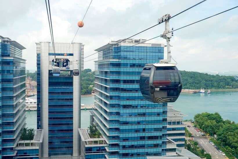 Singapore: Sentosa Cable Car Sky Pass - Mount Faber to Sentosa: turning a transfer into a skyline photo session