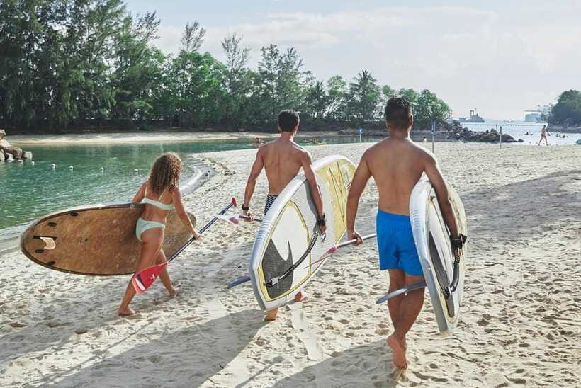 Singapore: Stand up Paddle board - Ola Beach Club Ticket - Coach support, and why it matters more than you think
