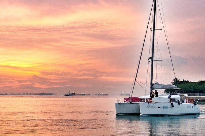 Singapore Sunset and Moring Cruise On A Luxury Catamaran - The Route: Southern Islands Cruise, Sentosa Boardwalk, and St Johns Island