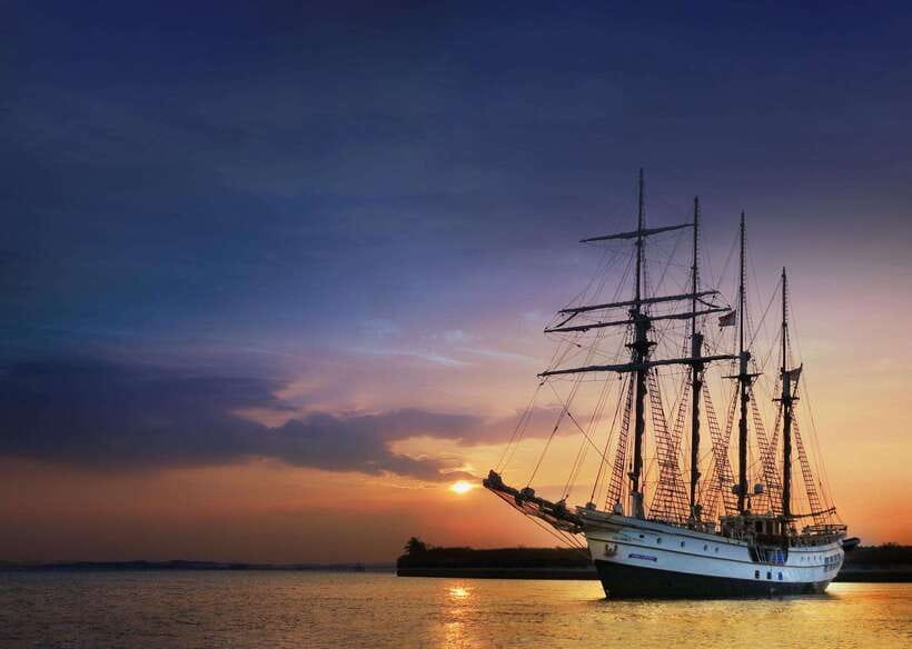 Singapore: Sunset Tall Ship Cruise with 4-Course Meal - Key Highlights You’ll Feel in Real Life